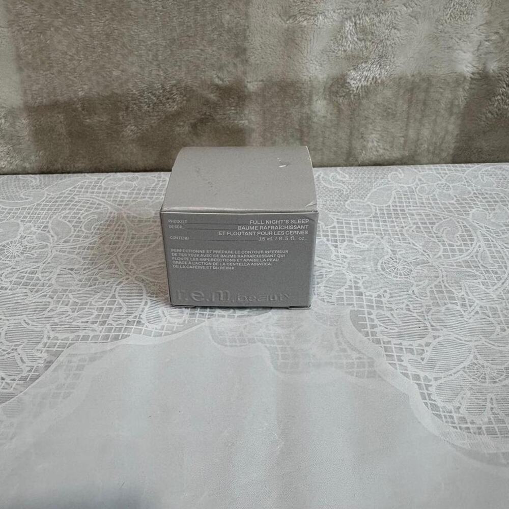 Full nights sleep brightening eye